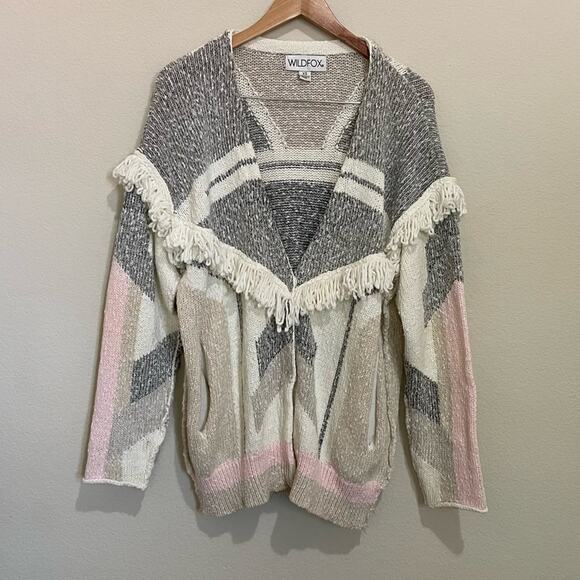 Wildfox Sunset Geometry Cardigan - Picture 3 of 7